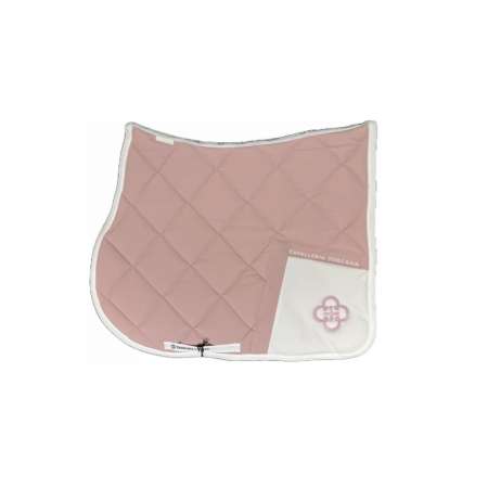 CT Emblem Perforated Jersey Quilted Jumping Saddle Pad