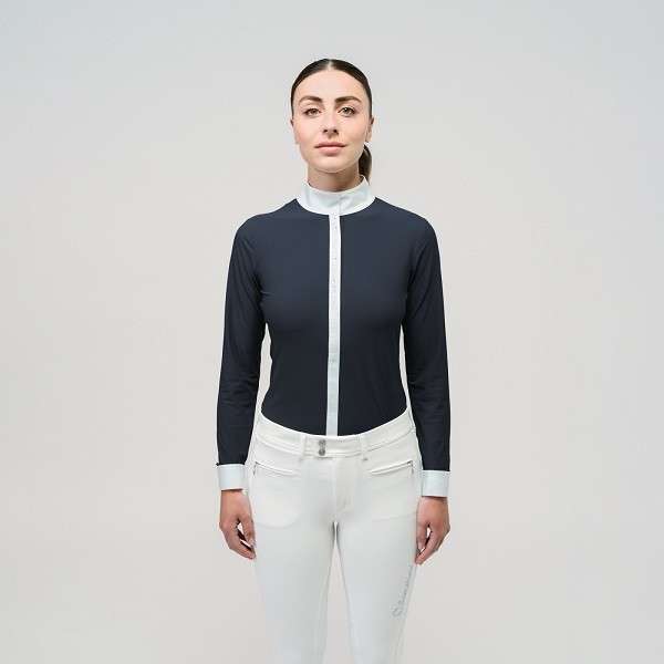 Julia Crystal Leaf shirt