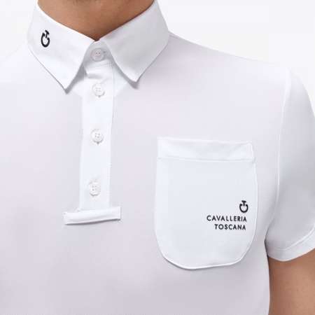 CT Heren Poloshirt met Knopen
