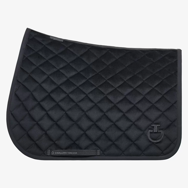 CT Velvet Jumping Saddle Pad