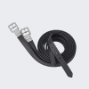 Non-stretch stirrup leathers