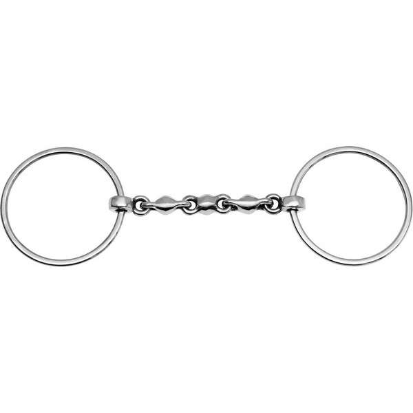 FEELING "Waterford" large rings snaffle