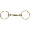 FEELING “Waterford” large rings snaffle, german silver