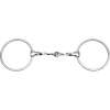 FEELING Large rings snaffle, twisted