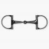 D-ring snaffle, single jointed