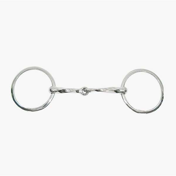 Magic System loose ring snaffle, single jointed, twisted