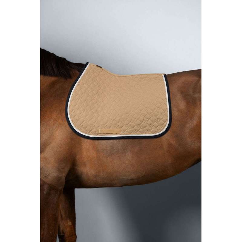Tapis De Selle Confortable DAMILO 32x32 Pouces – Doublure Feutre Polyester, équitation, Made In India