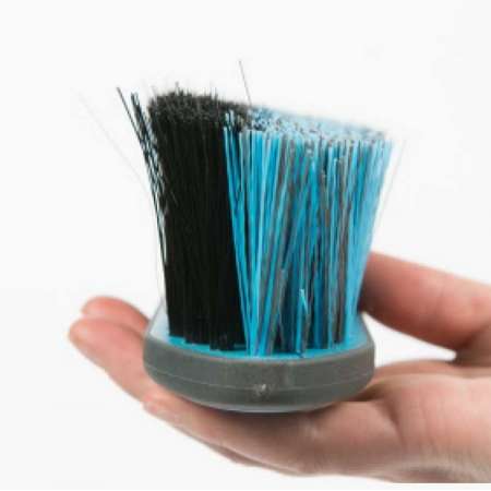 Brosse Smart 2 en 1, poils durs et doux 6,5 cm