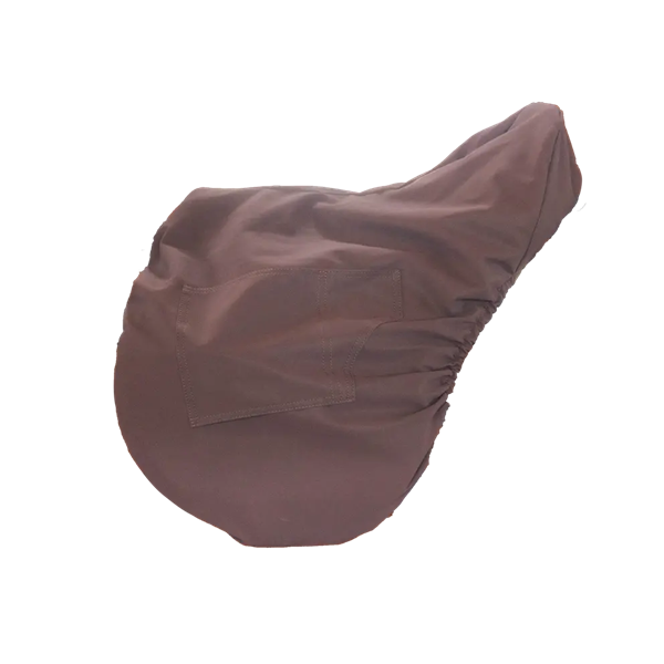 Housse de Selle avec plaque en or