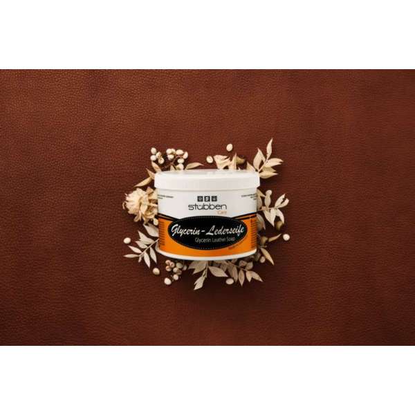 Savon glycériné pour selles Stübben 500g