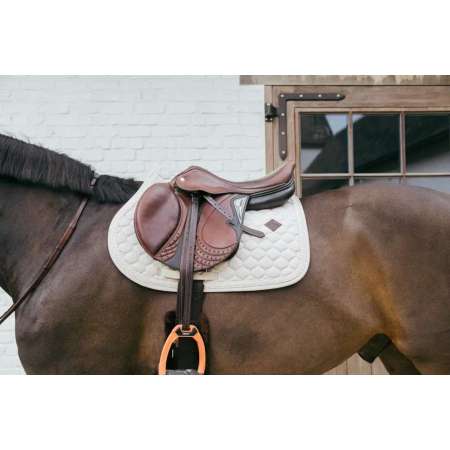 Tapis de Selle avec Cordon Tressé