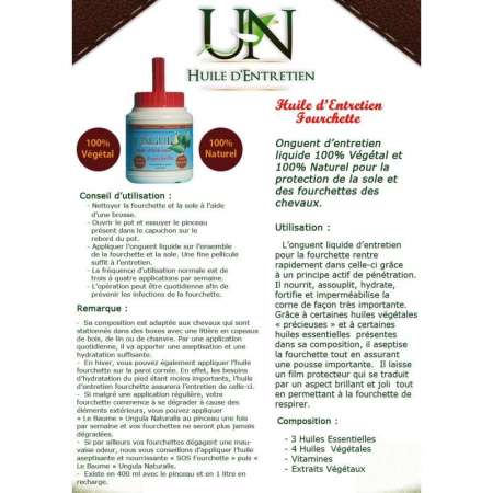 Huile d'entretien Fourchettes 400ML