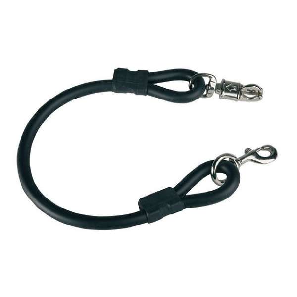 Chain covered with rubber, with panic hook