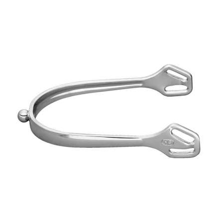 ULTRA fit spurs with Balkenhol fastening - Stainless steel, 8 mm ball-shaped