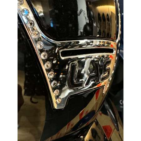 LAS Opera Glossy Strass Helmet
