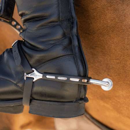 ULTRA fit EXTRA GRIP spurs - 40 mm rounded with big round rowel