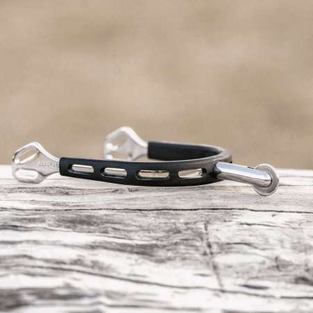 ULTRA fit EXTRA GRIP éperons - 40 mm arrondis avec grande molette ronde