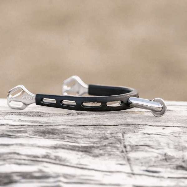 ULTRA fit EXTRA GRIP éperons - 40 mm arrondis avec grande molette ronde