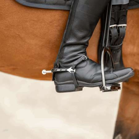 ULTRA fit EXTRA GRIP éperons - 40 mm arrondis avec petite molette ronde