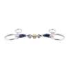 Trust Sweet Iron hanging cheek brass ring-16
