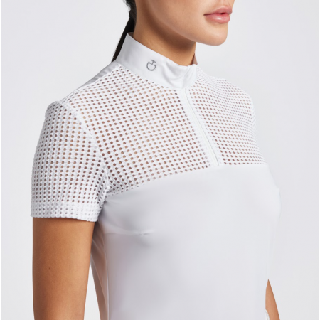 CT Jacquard Jersey Zip Competition Shirt