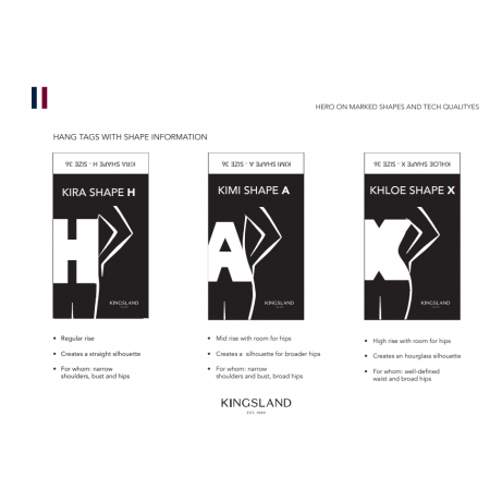 Klkira - Pantalon Coupe Droite Femme FG