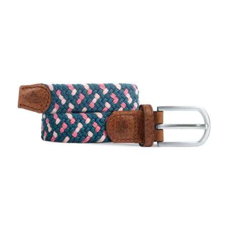 BillyBelt elastische gevlochten damesriem