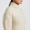 Pull CT Col Roulé Laine Oversized