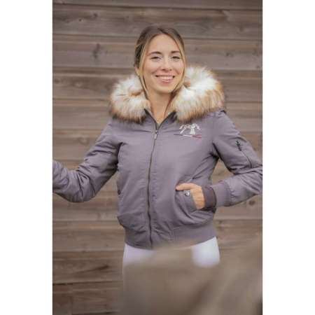 PENELOPE "Lyon" bomber, capuchon met namaak bont