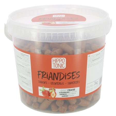 HIPPOTONIC Treats for horses, strawberry