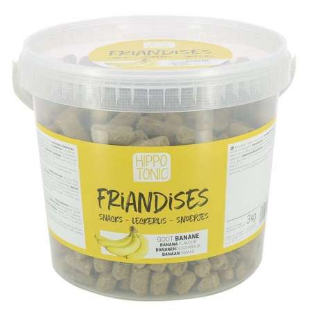 HIPPOTONIC Treats for horses, banana flavour