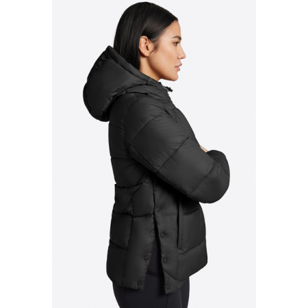 RG Nylon Gewatteerde Pufferjas met Capuchon