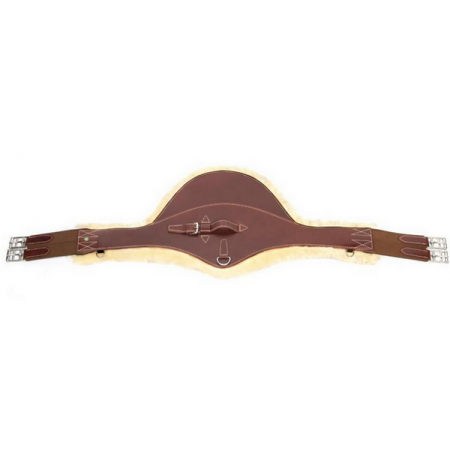 Sangle Bavette Brune Mouton - LJ