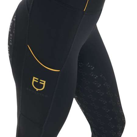 Women's slim fit full grip leggings Equestro