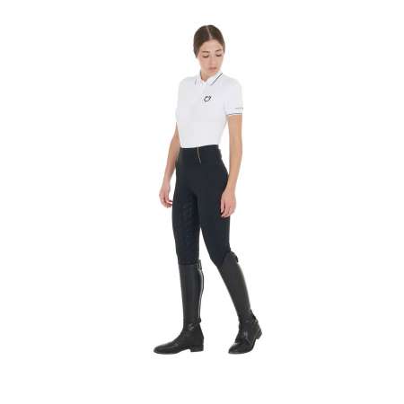 Women's slim fit full grip leggings Equestro