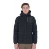 Equestro Men's cropped down jacket stretch fabric