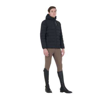 Equestro man cropped donsjas van stretchstof