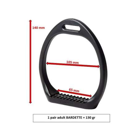 Compositi Bardette Stirrups