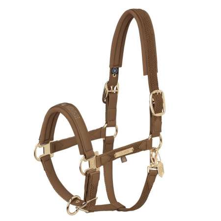 Licol Faux Cuir Plait DP Heritage