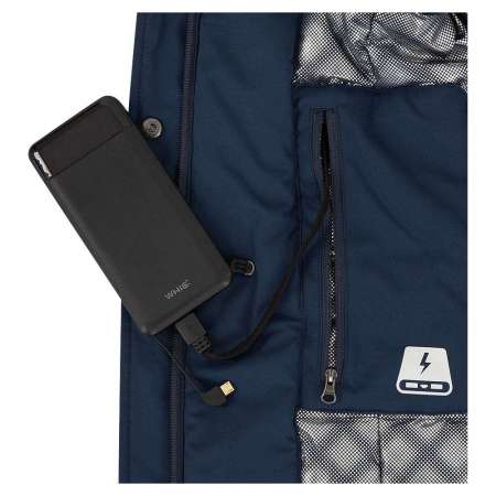 WHIS Long Jacket Coach - Heated Jacket