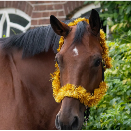 Head collar Christmas garland