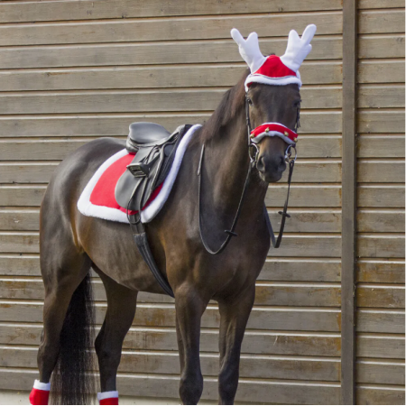 Christmas saddle pad