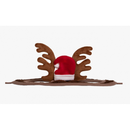 Bonnet de Noël avec bois pour chevaux