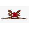 Bonnet de Noël avec bois pour chevaux