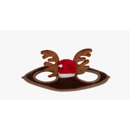 Bonnet de Noël avec bois pour chevaux