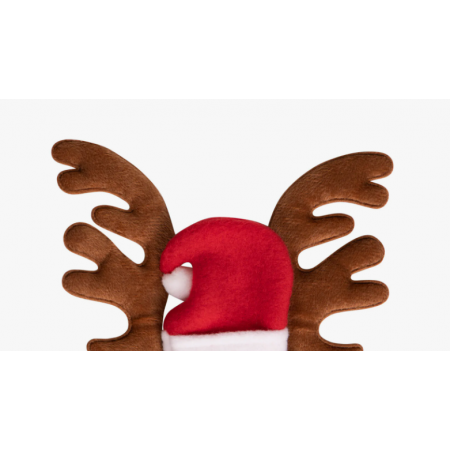 Kerstmuts paard met gewei