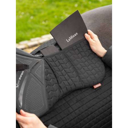 LeMieux ProSorb Plain 3 Pocket Quilted Half Pad