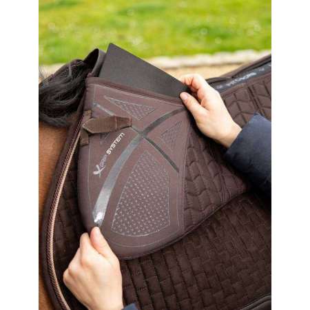 LeMieux ProSorb Plain 3 Pocket Quilted Half Pad