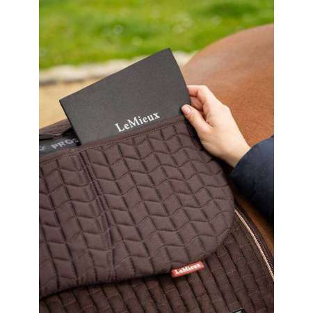 LeMieux ProSorb Plain 3 Pocket Quilted Half Pad