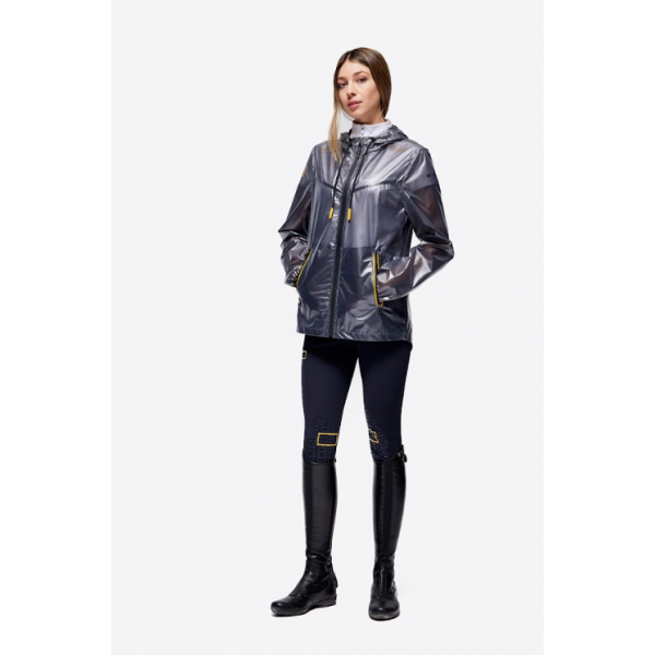 Veste Unisexe à Capuchon en Nylon Imperméable RG - Eté 25
